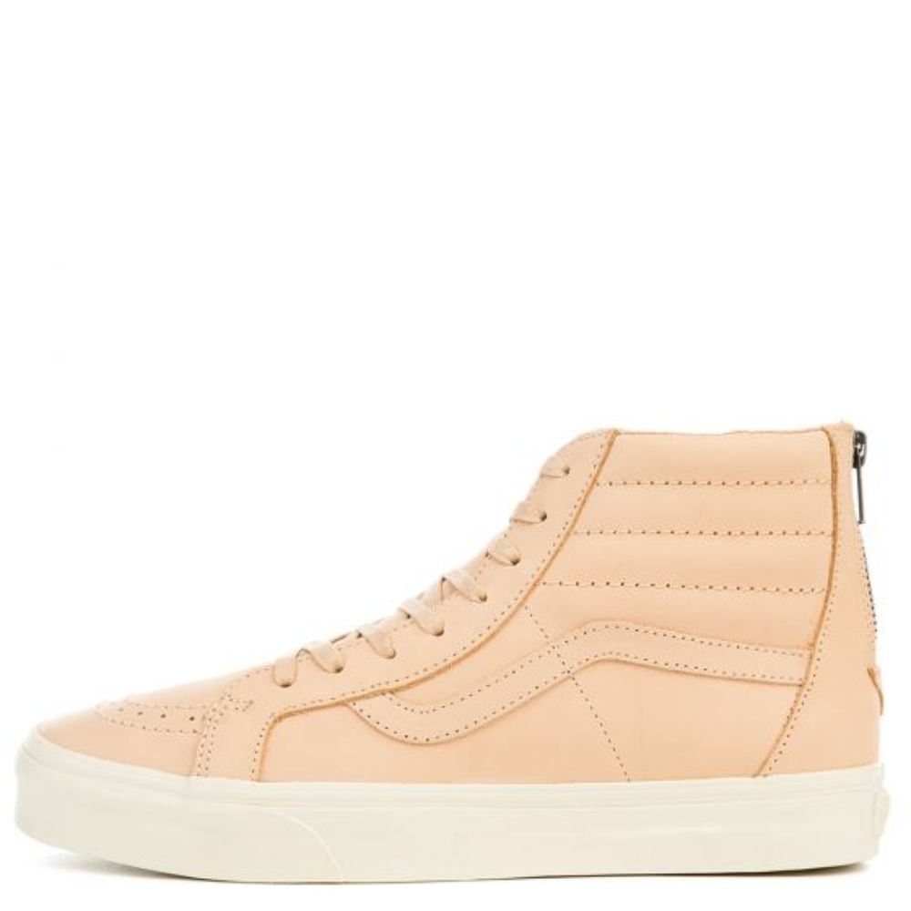 Vans Sk8 Hi Veggie Tan Men's NEW Leather Tan zip